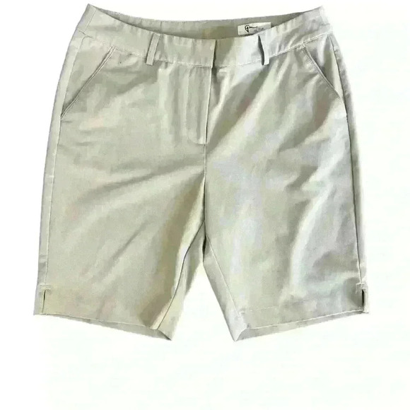 Greg Norman Women’s Golf Shorts Khaki Size 8 - Picture 5 of 5
